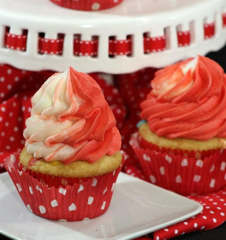 Valentine'S Day Cupcakes
 Red Hot Cinnamon Kiss Cupcakes Recipe For Valentine s Day