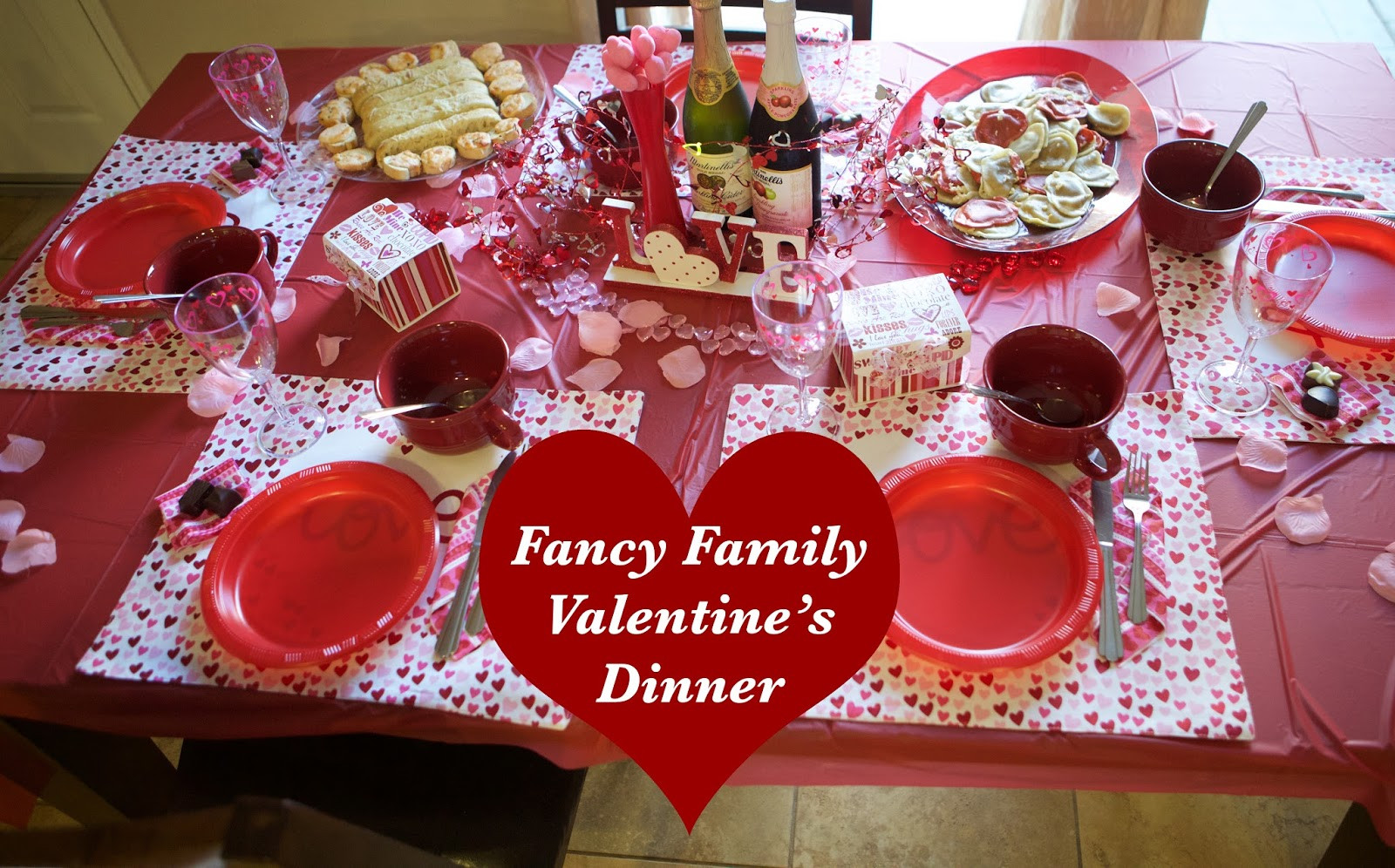 Valentine'S Day Dinner
 Emmy Mom e Day at a Time Family Friendly Valentine Dinner