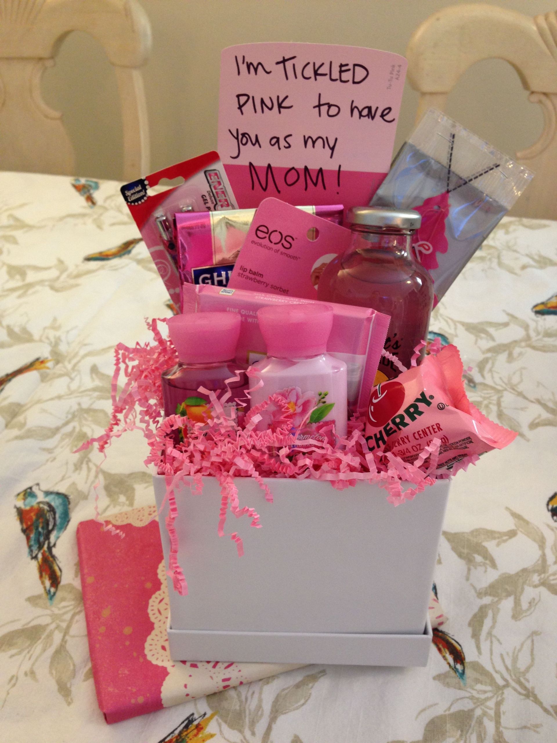 Valentine'S Day Gift Ideas For Mom
 Tickled pink t basket Mother s Day t