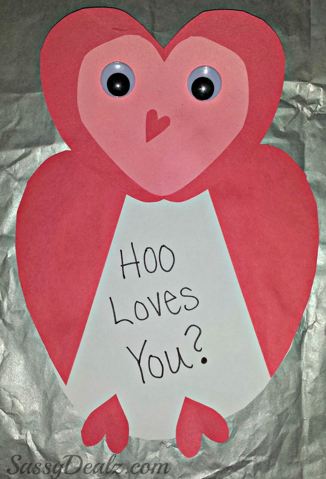 Valentines Day Activities For Kids
 Owl Valentines Day Card Idea For Kids Crafty Morning