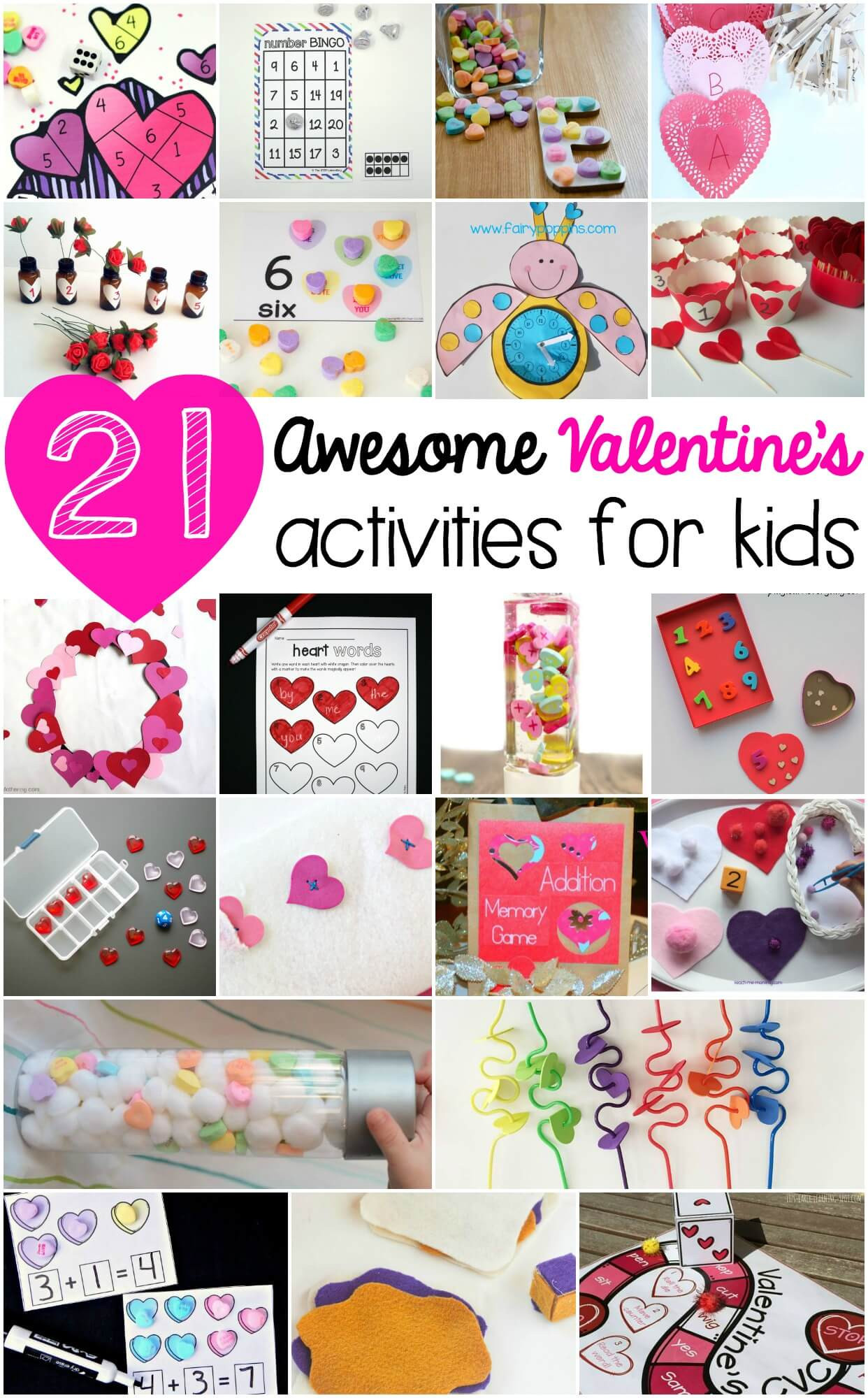 Valentines Day Activities For Kids
 Suspended Heart Discovery Bottle