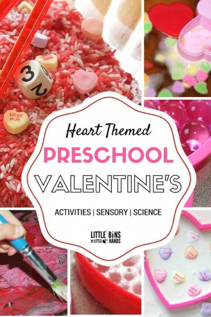 Valentines Day Activities For Kids
 Preschool Valentines Day Activities and Experiments