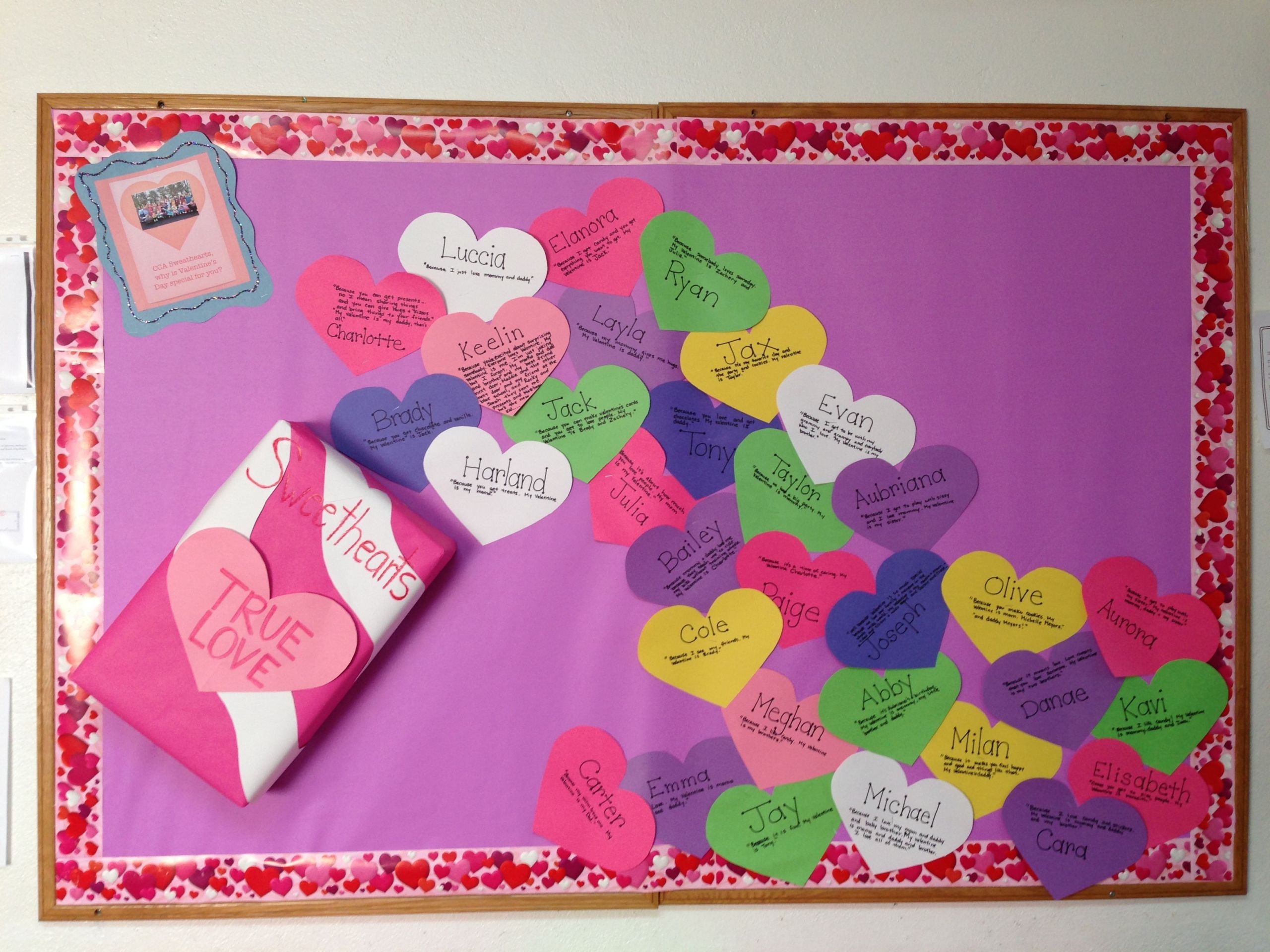 Valentines Day Bulletin Boards Ideas
 Pin on Clifton children s academy centreville