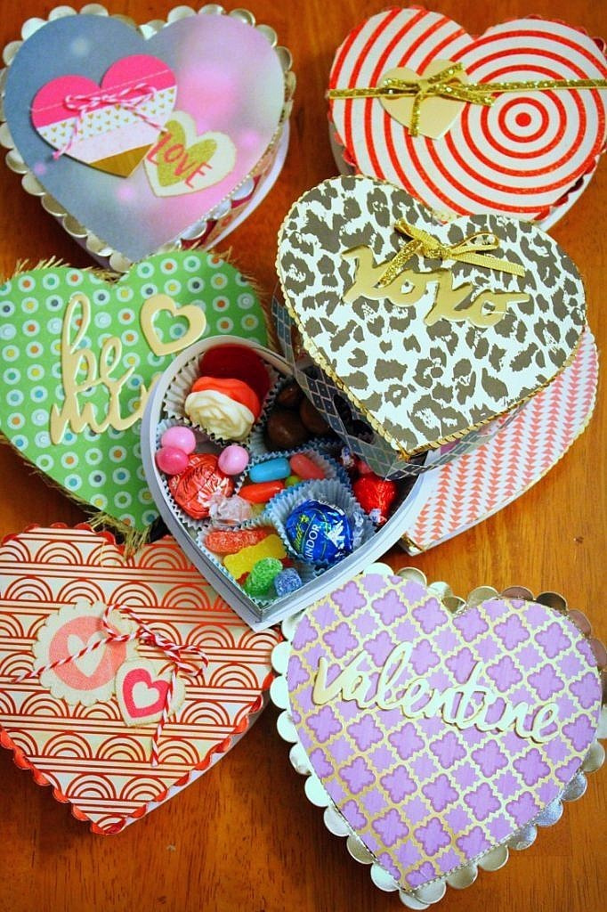 Valentines Day Candy Boxes New Diy Valentine’s Day Heart Shaped Candy Boxes – Knock It