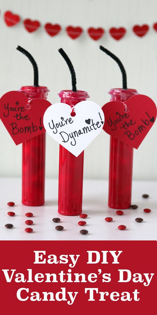 Valentines Day Candy Gift Ideas
 This easy DIY Valentine’s Day Candy t idea is great for