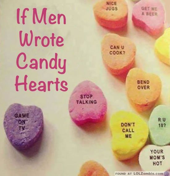 Valentines Day Candy Hearts Sayings
 81 best Valentine Humor images on Pinterest