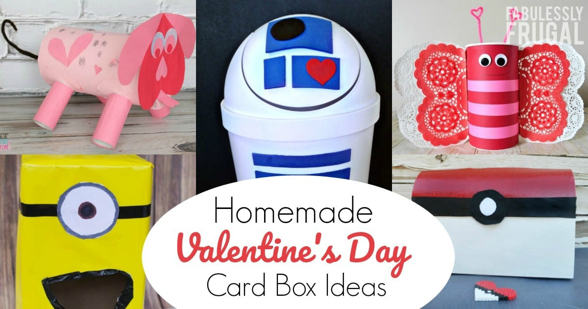 Valentines Day Card Box Ideas
 12 Valentines Day Box Ideas Fabulessly Frugal