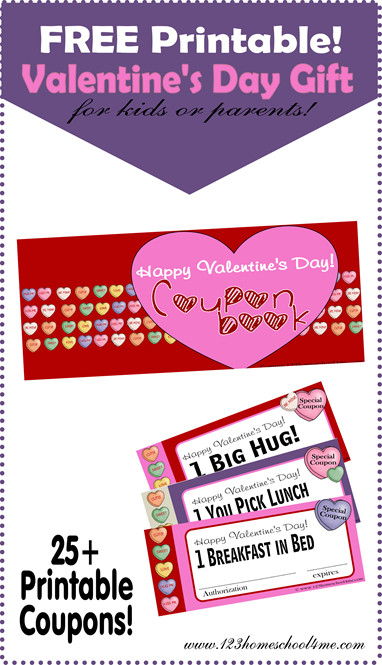 Valentines Day Coupon Ideas
 Valentine’s Day Coupons Free Printable