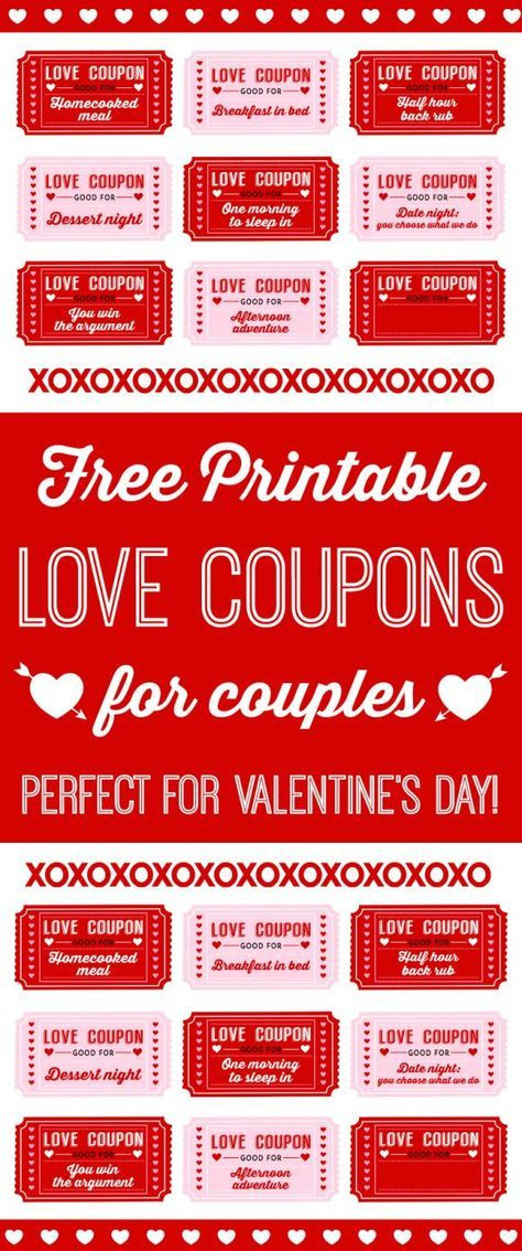 Valentines Day Coupon Ideas
 82 best naughty coupon images on Pinterest