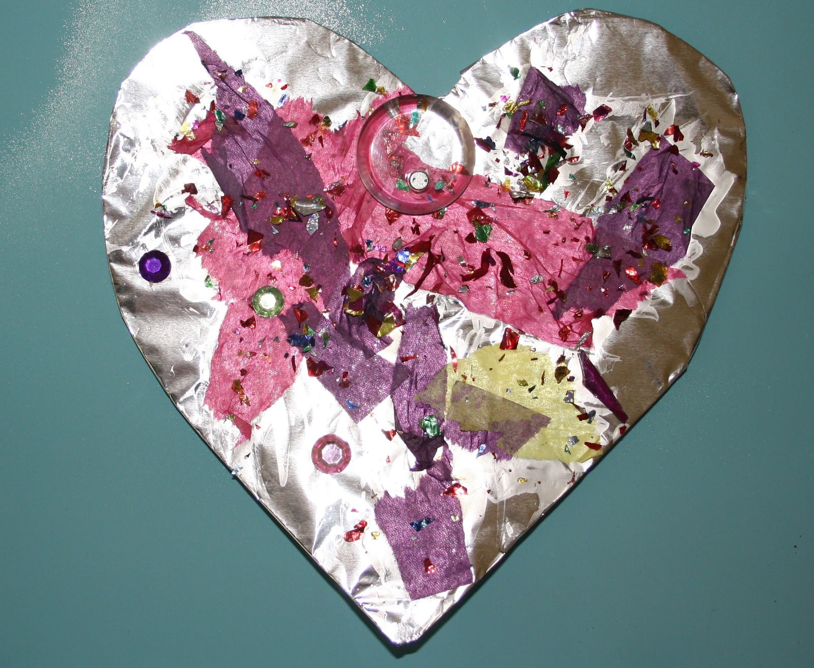 Valentines Day Craft For Preschoolers
 Preschool Crafts for Kids Valentine s Day Foil Hearts
