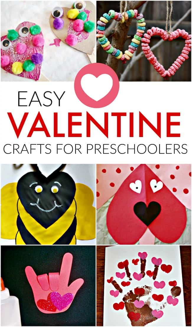 Valentines Day Craft For Preschoolers
 Easy Valentines Crafts for Preschoolers