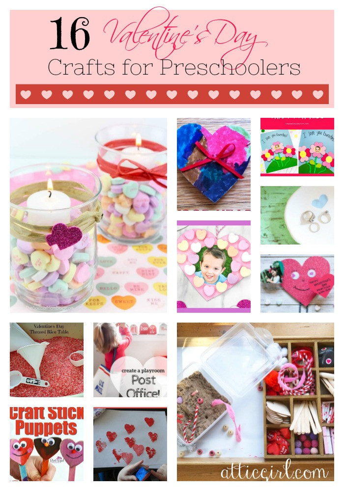 Valentines Day Crafts Preschoolers
 16 Valentine s Day Crafts for Preschoolers ValentinesDay