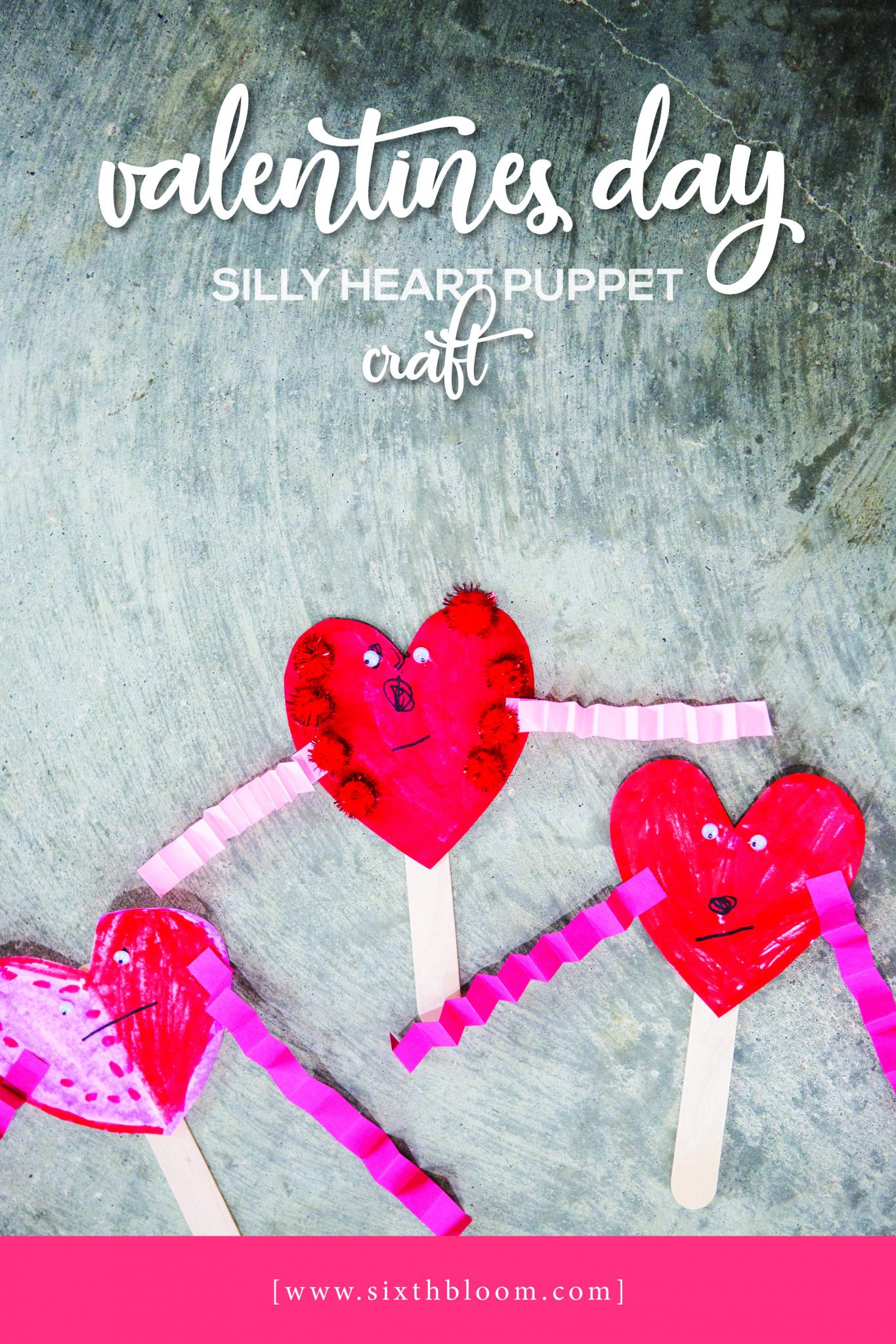 Valentines Day Crafts Preschoolers
 Preschool Valentines Day Craft Silly Heart Puppets