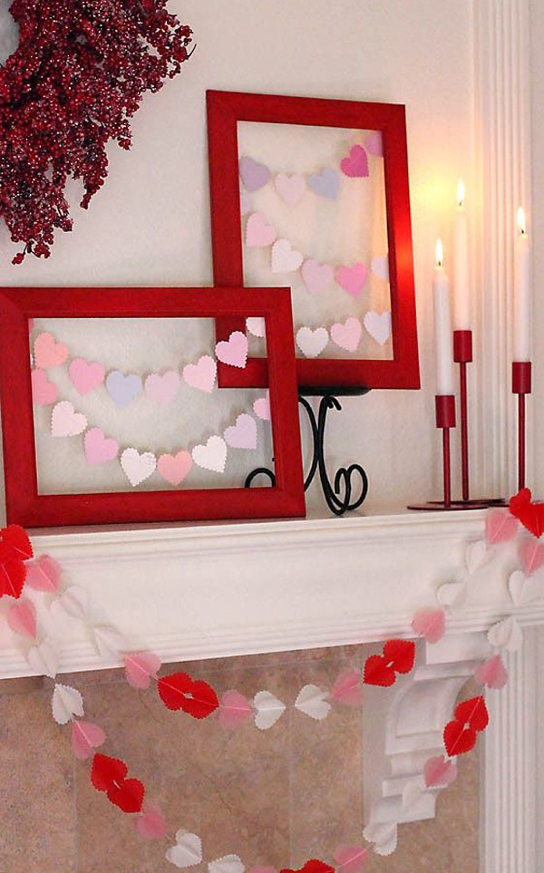 Valentines Day Decor Ideas
 20 Gorgeous Valentine s Day Mantel Decorations