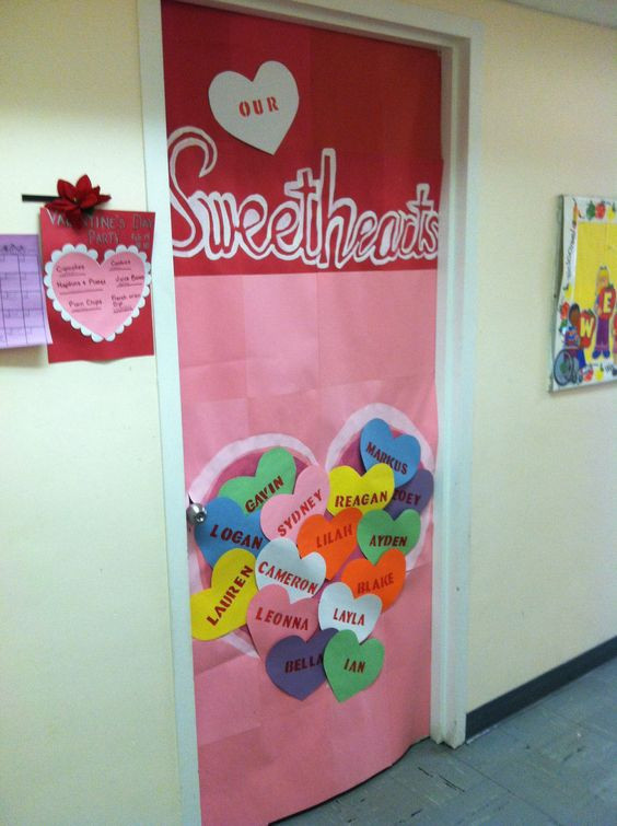 Valentines Day Door Ideas
 Valentines Day Classroom Door Ideas DIY Cuteness