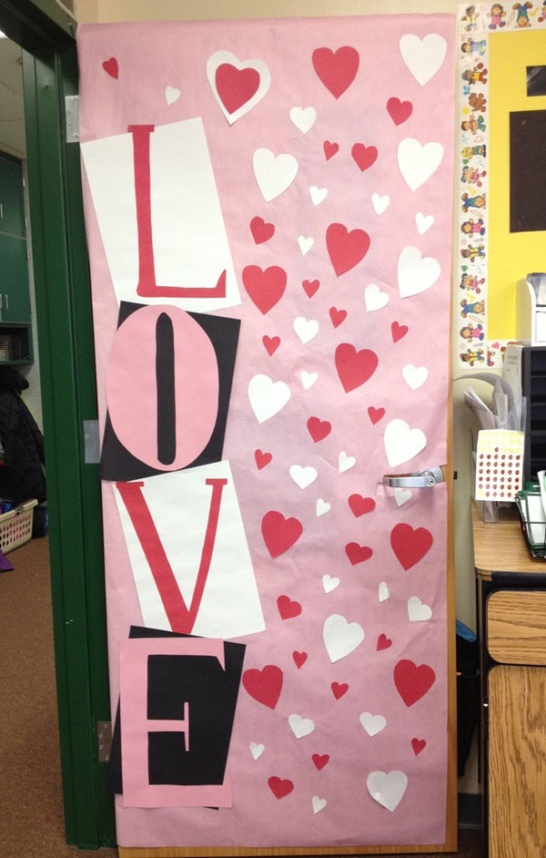 Valentines Day Door Ideas
 Classroom Door Valentine s Day Door Decoration Ideas 27