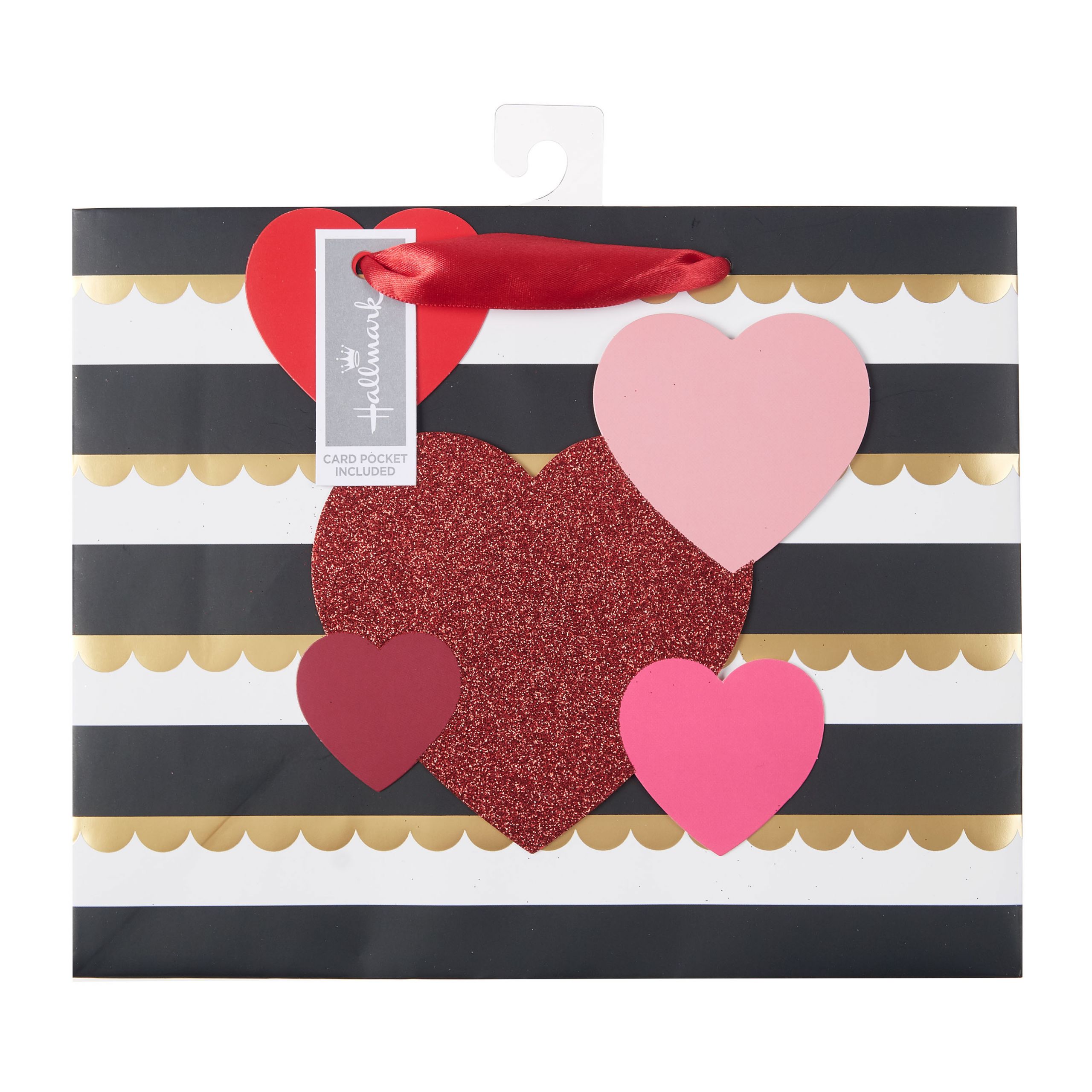 Valentines Day Gift Bags
 Way To Celebrate Valentine s Day Gift Bag Glitter Heart