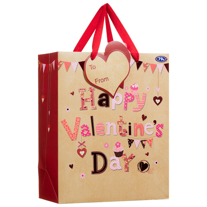 Valentines Day Gift Bags
 B&M Happy Valentine s Day Gift Bag