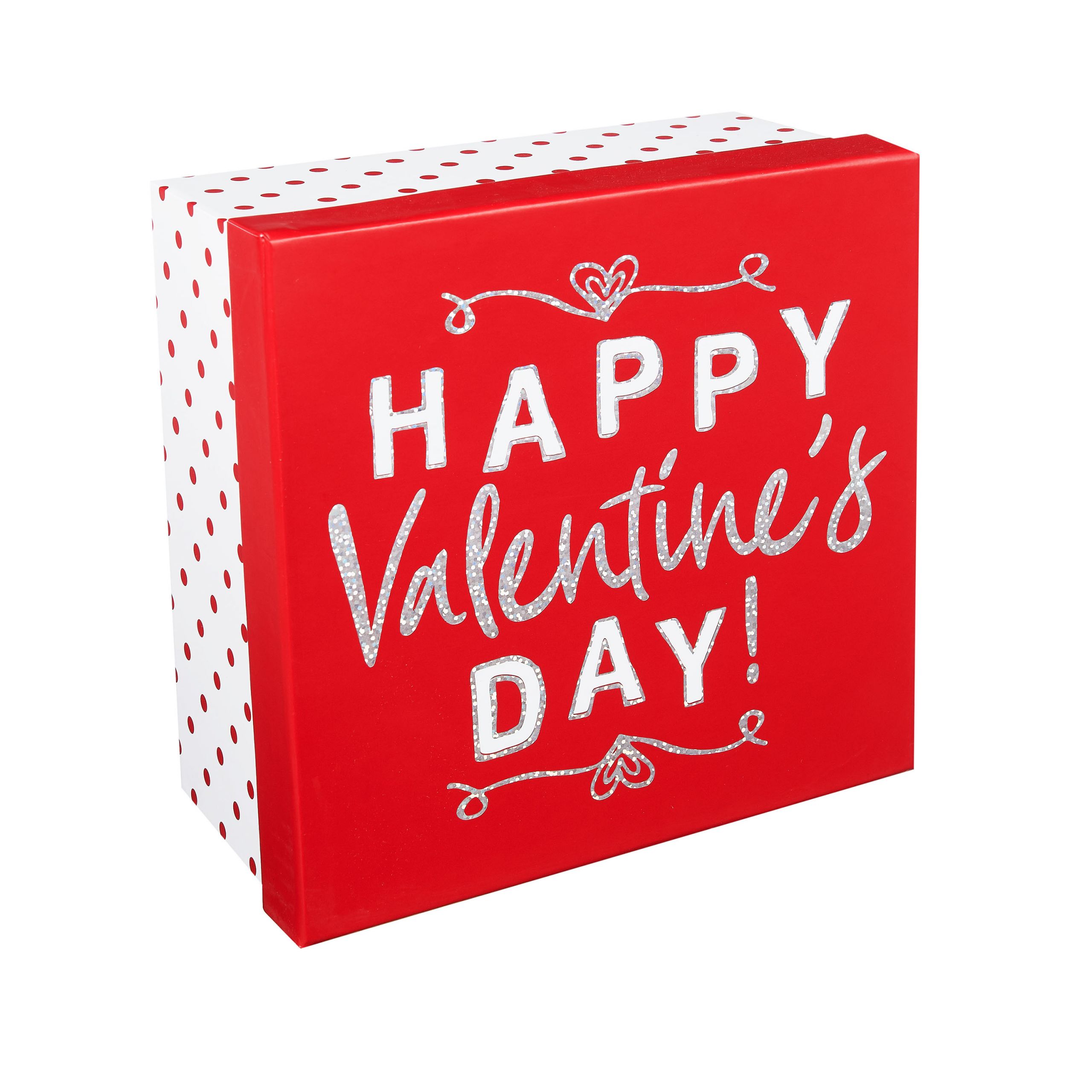 Valentines Day Gift Box
 Way To Celebrate Valentine s Day Square Gift Box Happy