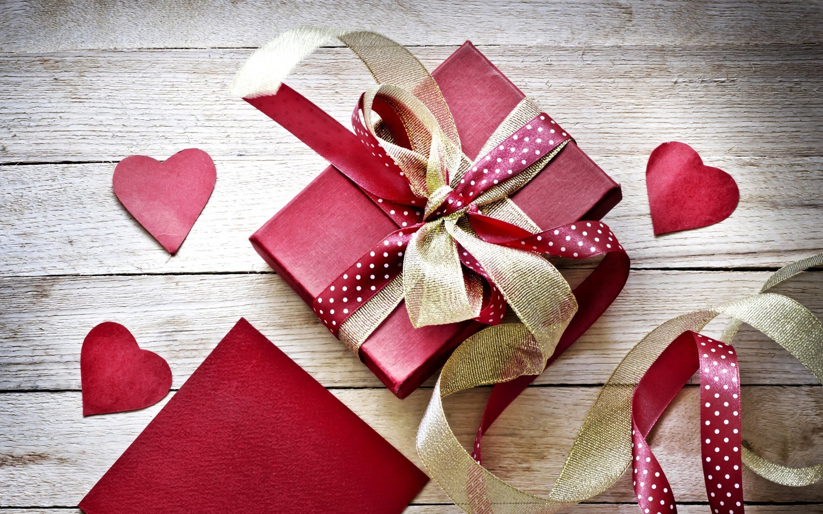Valentines Day Gift Box
 Valentines Day Gift Box Ribbon Hearts Love wallpaper