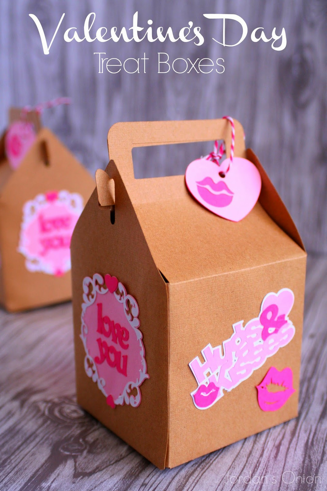 Valentines Day Gift Box
 Valentine s Day treat boxes – Jordan s Easy Entertaining