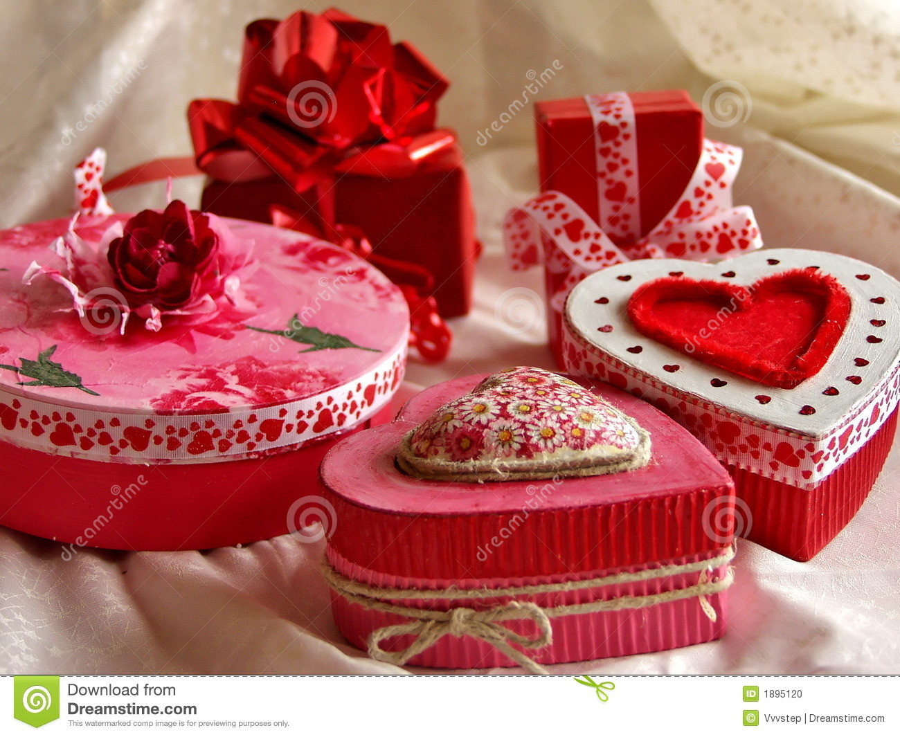 Valentines Day Gift Boxes
 Valentine s day t boxes stock photo Image of love
