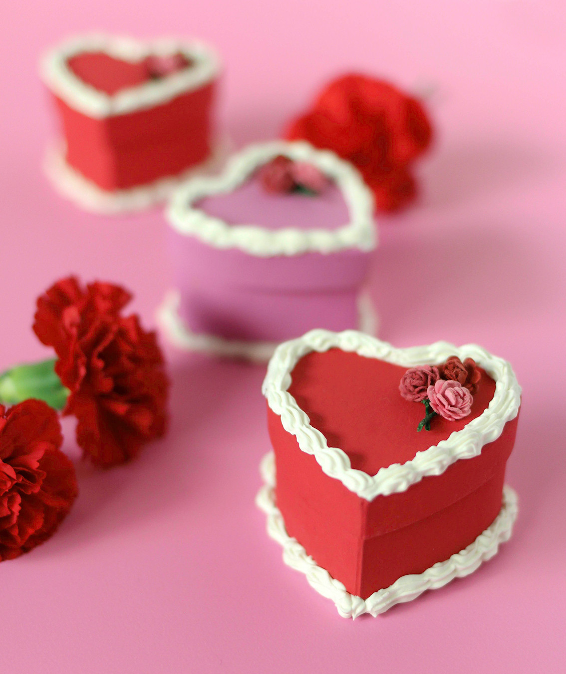 Valentines Day Gift Boxes
 DIY Valentine’s Day Cake Gift Boxes Crafterward