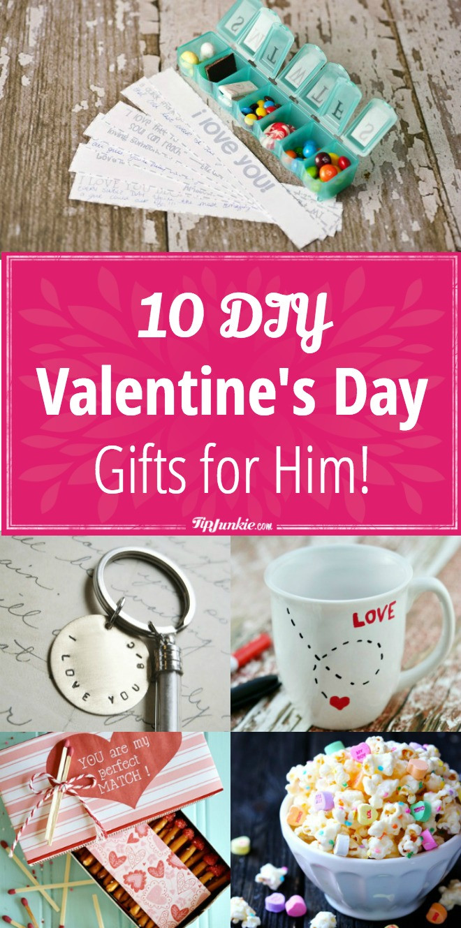 Valentines Day Gifts For Him
 10 DIY Valentine’s Day Gifts for Him – Tip Junkie