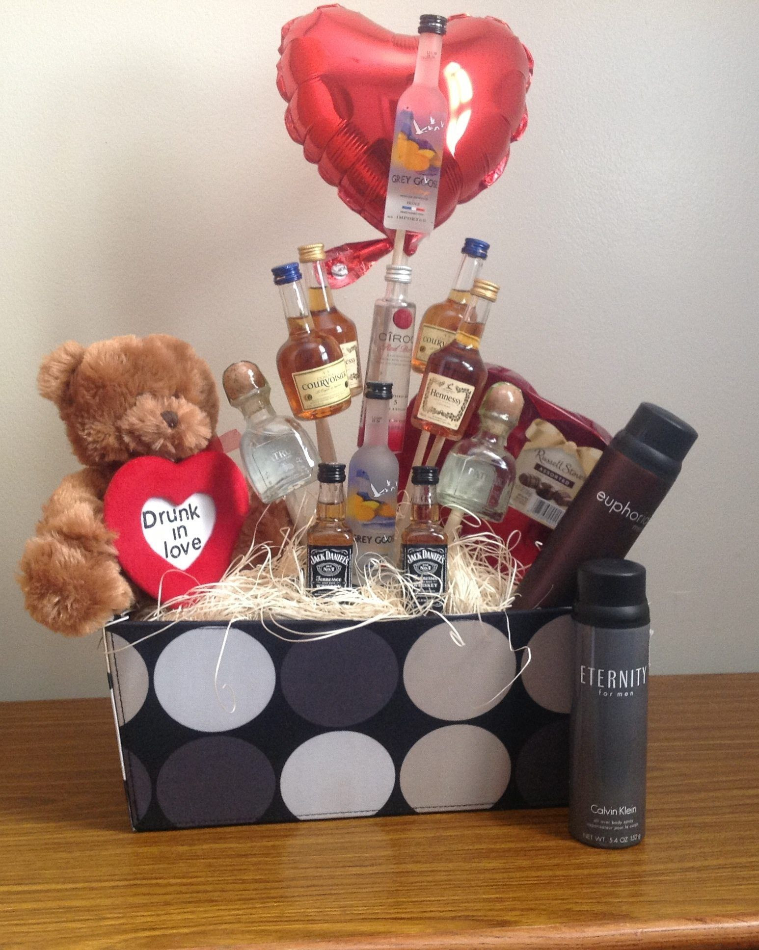 Valentines Day Gifts For Him Homemade
 Boyfriend Valentines Gift Basket Ideas Valentine S Day