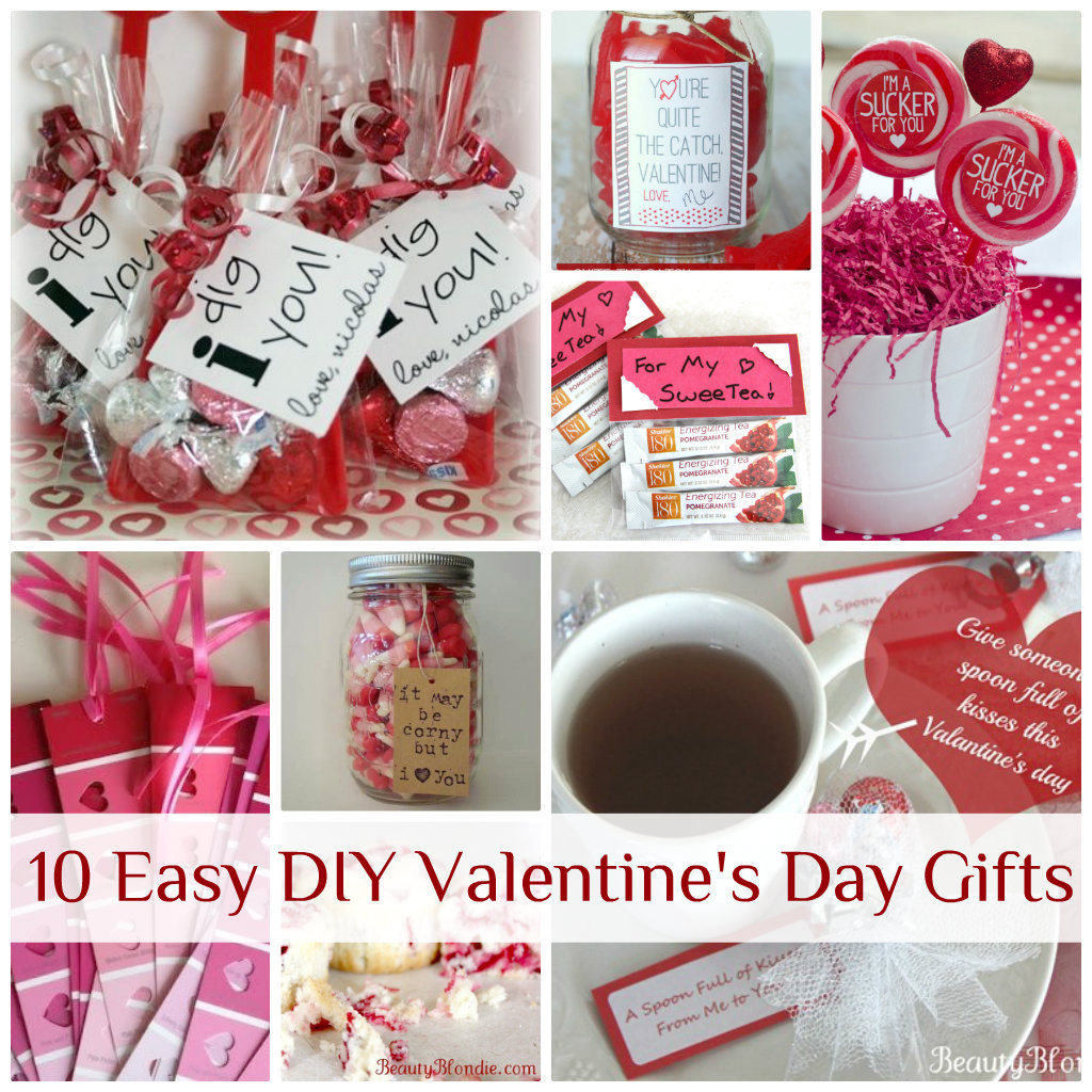 Valentines Day Homemade Gift
 10 Easy DIY Valentine’s Day Gifts