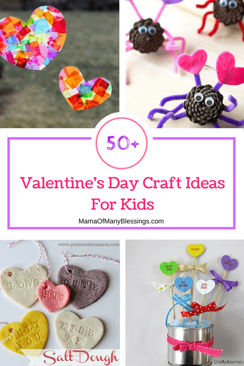 Valentines Day Ideas Crafts
 50 Awesome Quick and Easy Kids Craft Ideas for