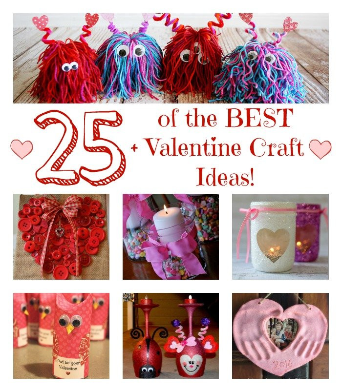 Valentines Day Ideas Crafts
 25 of the BEST Valentine s Day Craft Ideas Kitchen Fun