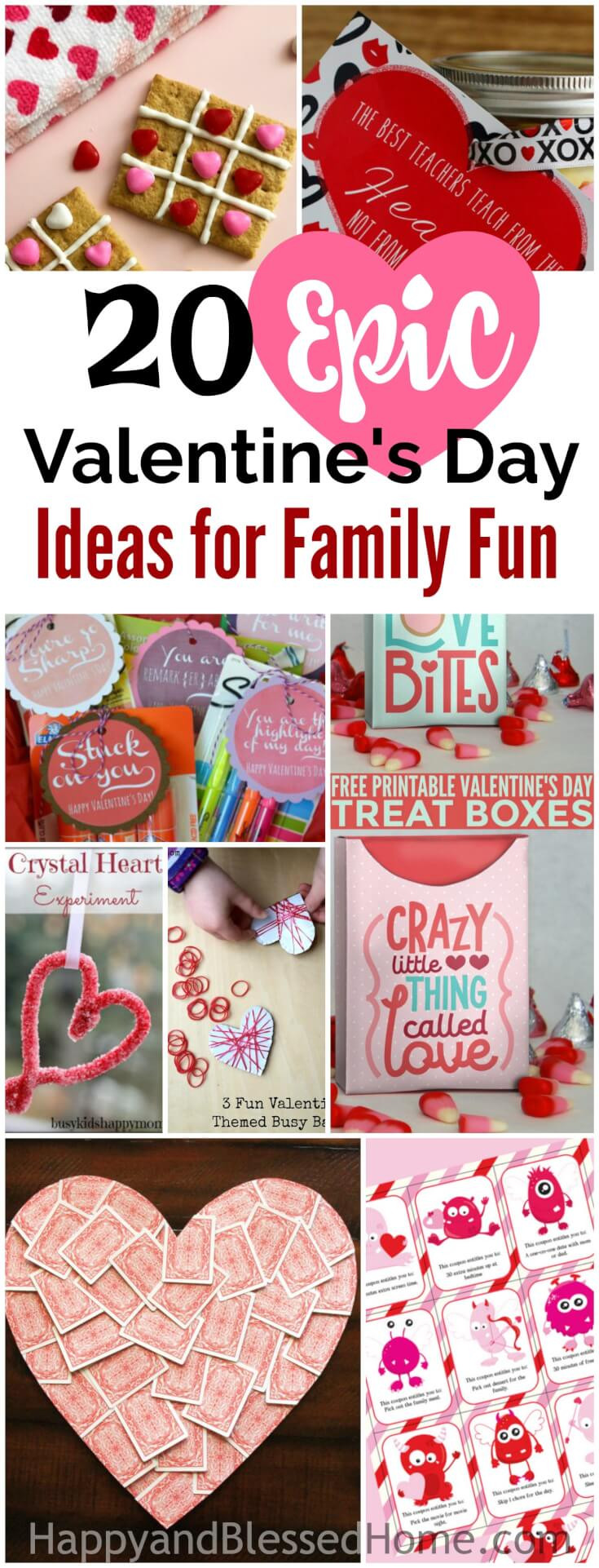 Valentines Day Ideas For Families
 20 Epic Valentine s Day Ideas for Family Fun Happy and