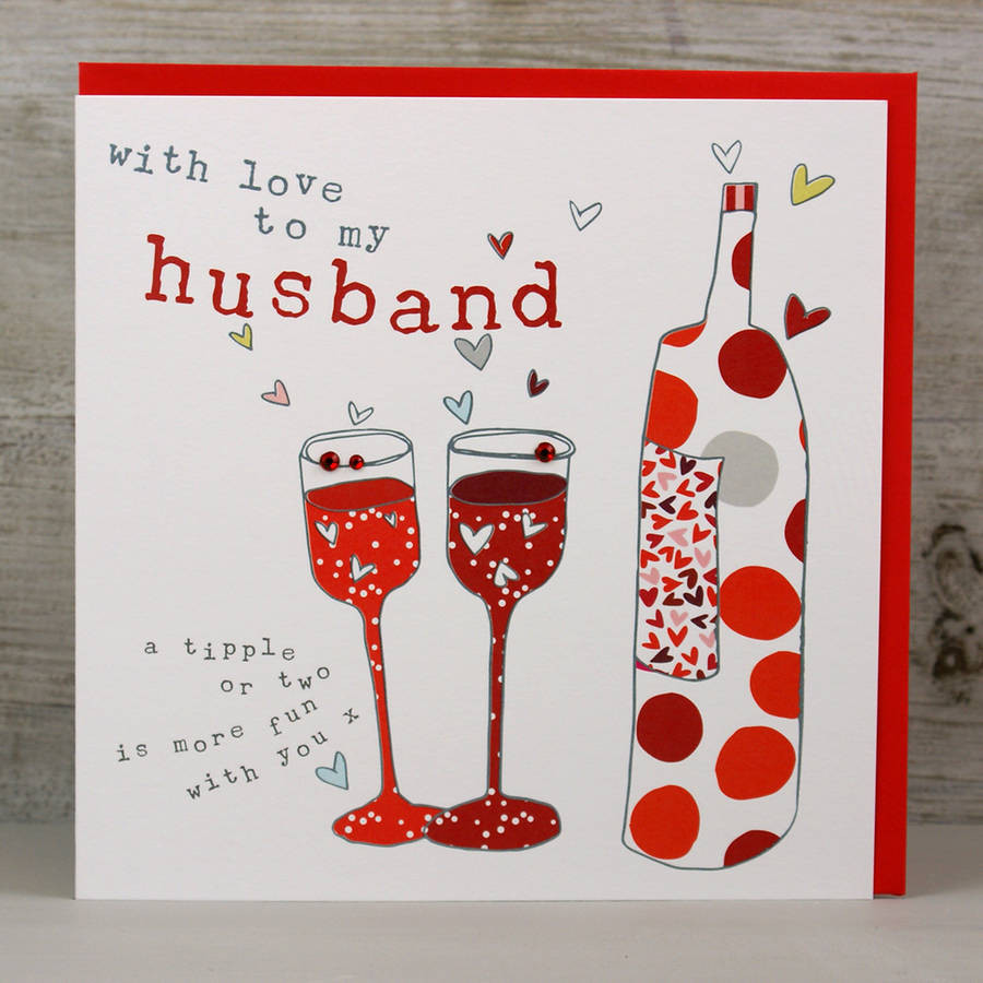 Valentines Day Ideas For Husband
 A Husband Card By Molly Mae