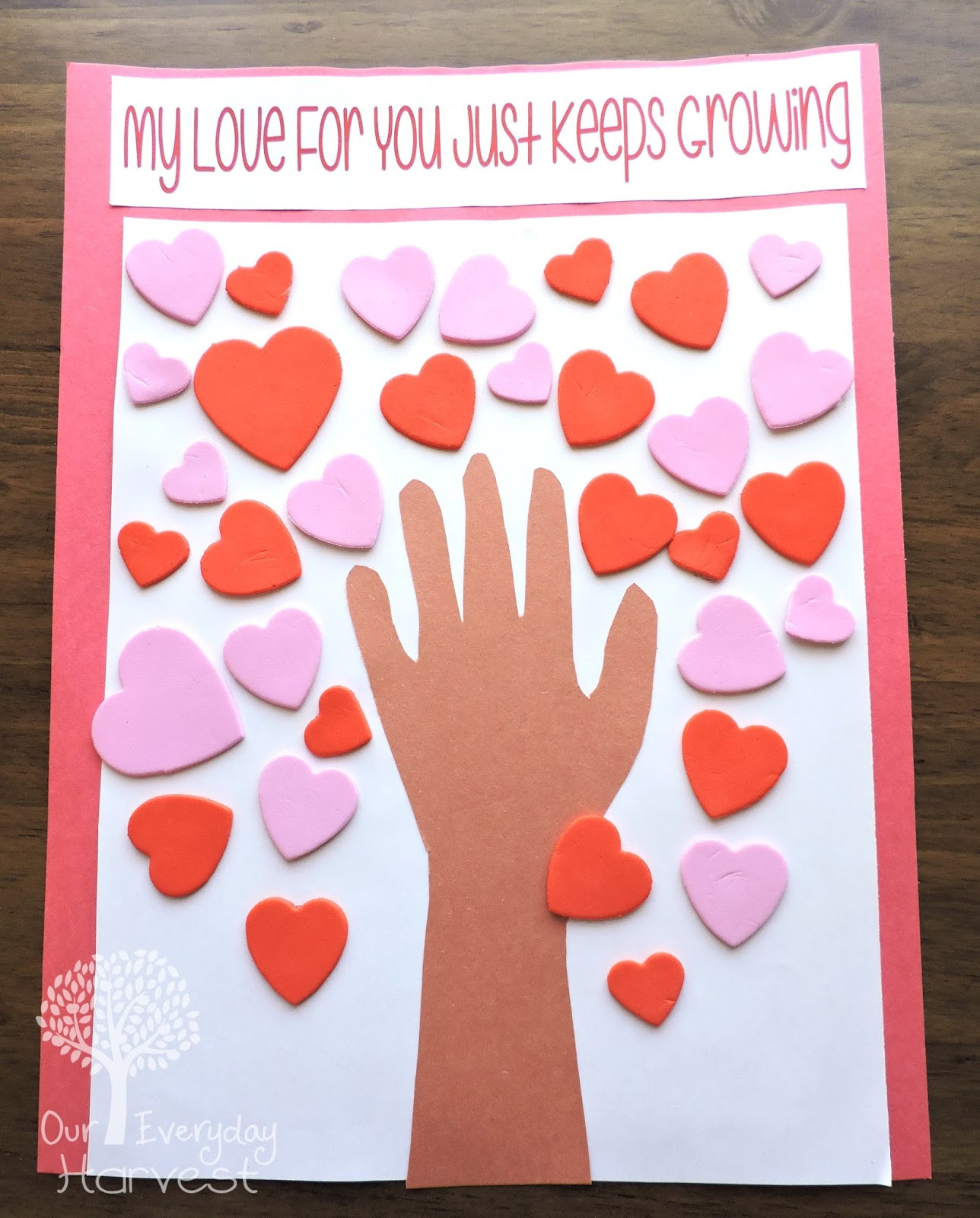 Valentines Day Ideas For Preschoolers
 Valentine s Day Heart Tree Preschool Craft