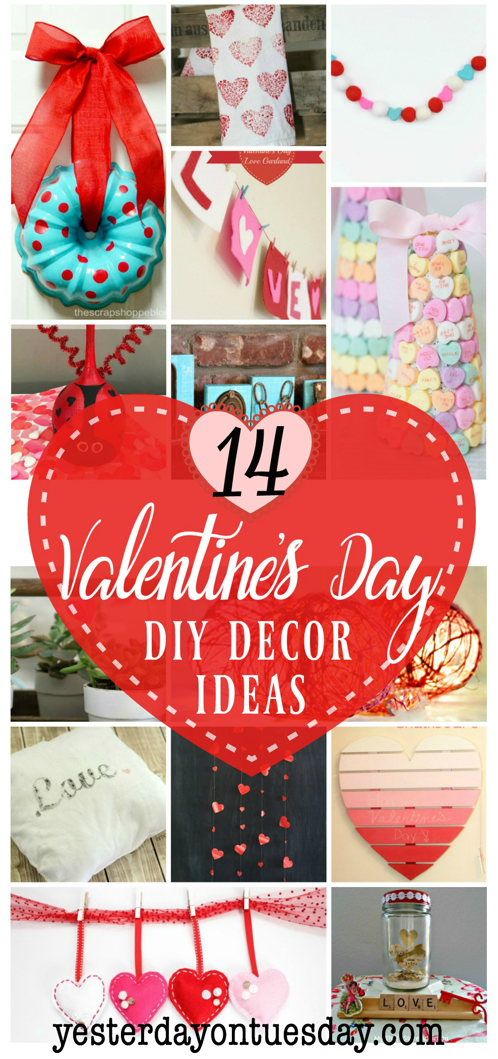 Valentines Day Ideas Pinterest
 14 Valentine s Day Decor Ideas