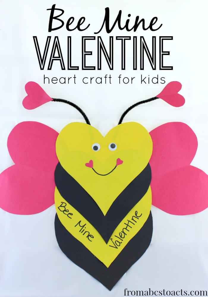 Valentines Day Kid Craft
 15 Valentine s Day Crafts for Kids Jinxy Kids
