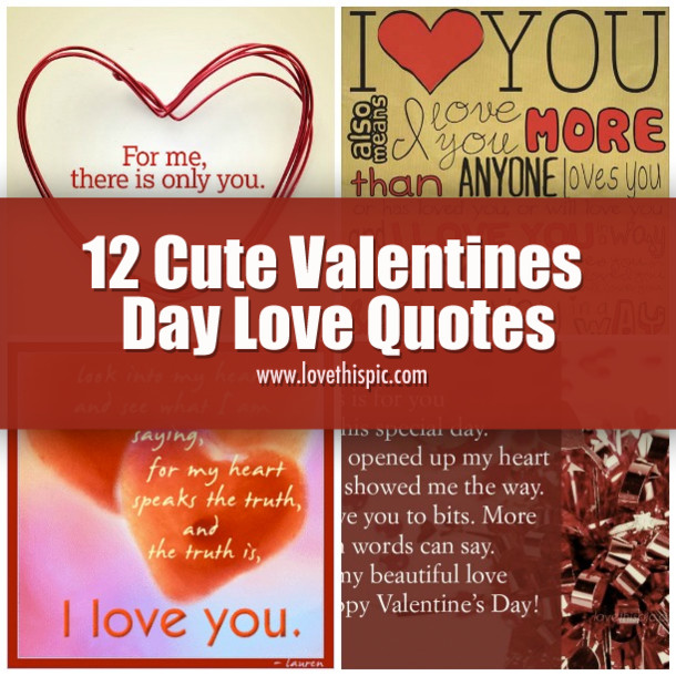 Valentines Day Movie Quote
 12 Cute Valentines Day Love Quotes