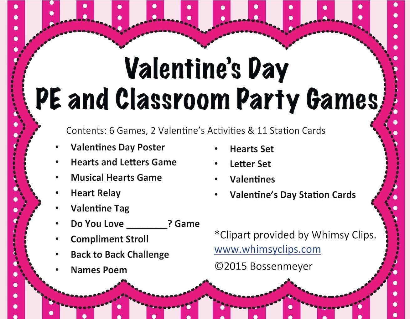 Valentines Day Party Games
 Valentine’s Day PE and Classroom Party Games Peaceful
