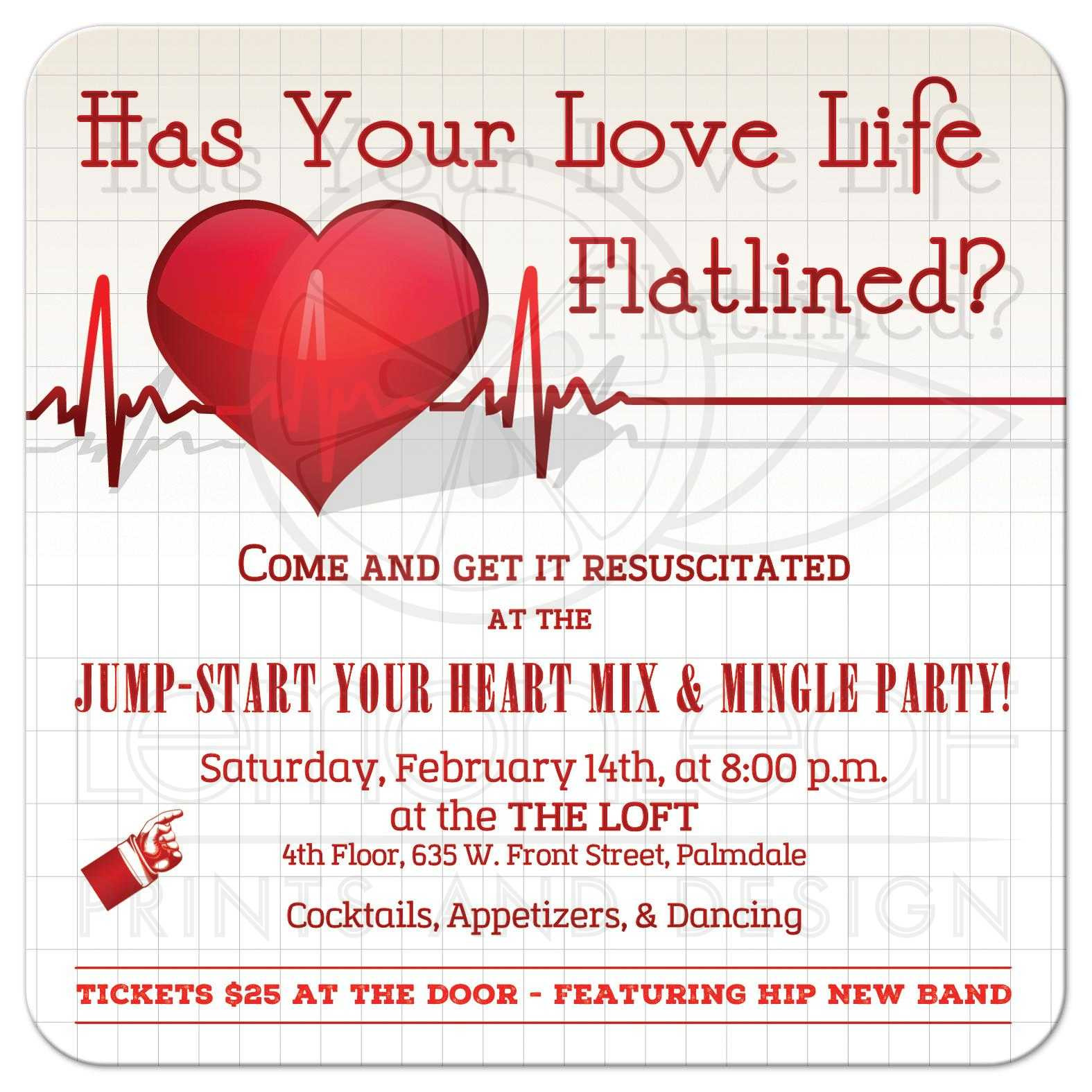 Valentines Day Party Invitations
 Valentine s Day Invite