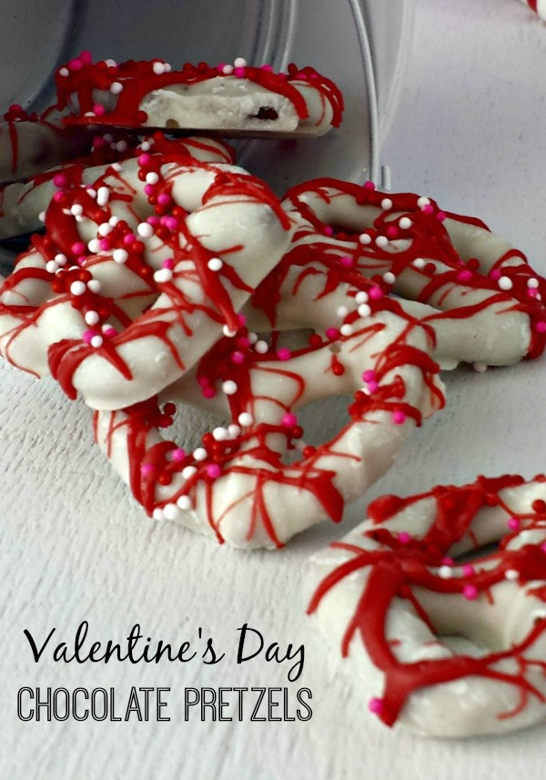 Valentines Day Pretzels
 Homemade Valentine s Day Chocolate Pretzels Recipe The