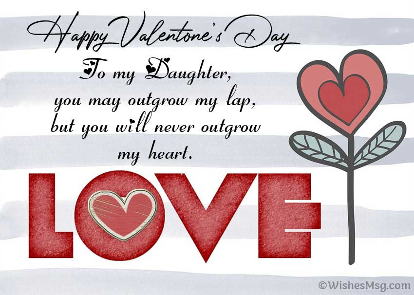 Valentines Day Quotes For Daughter
 Happy Valentine s Day Quotes For Daughter Happy