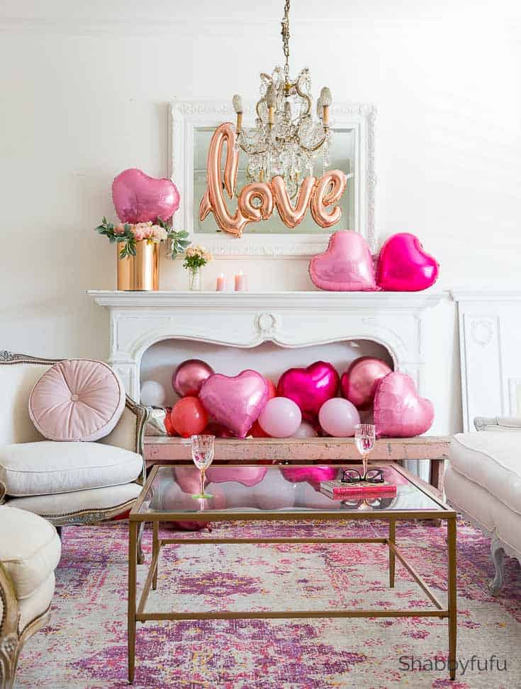 Valentines Day Room Decor Inspirational Heart Decorations for Valentines Day Decor Shabbyfufu