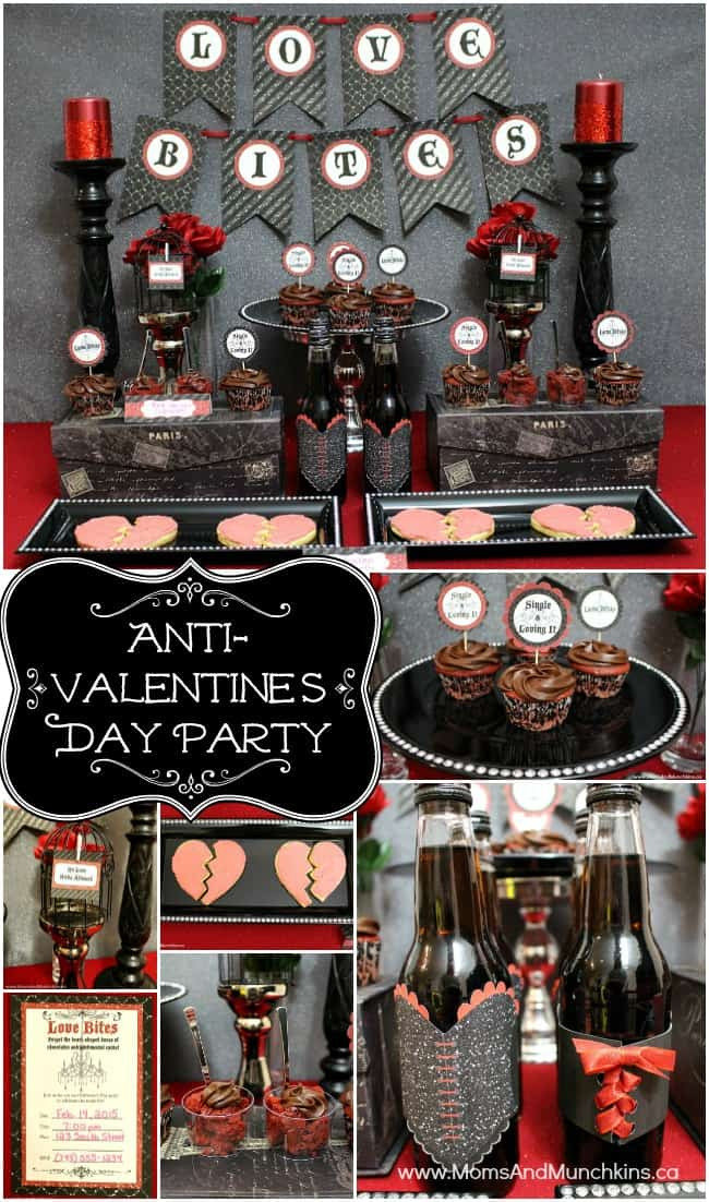 Valentines Day Single Party
 Anti Valentine s Day Party Moms & Munchkins
