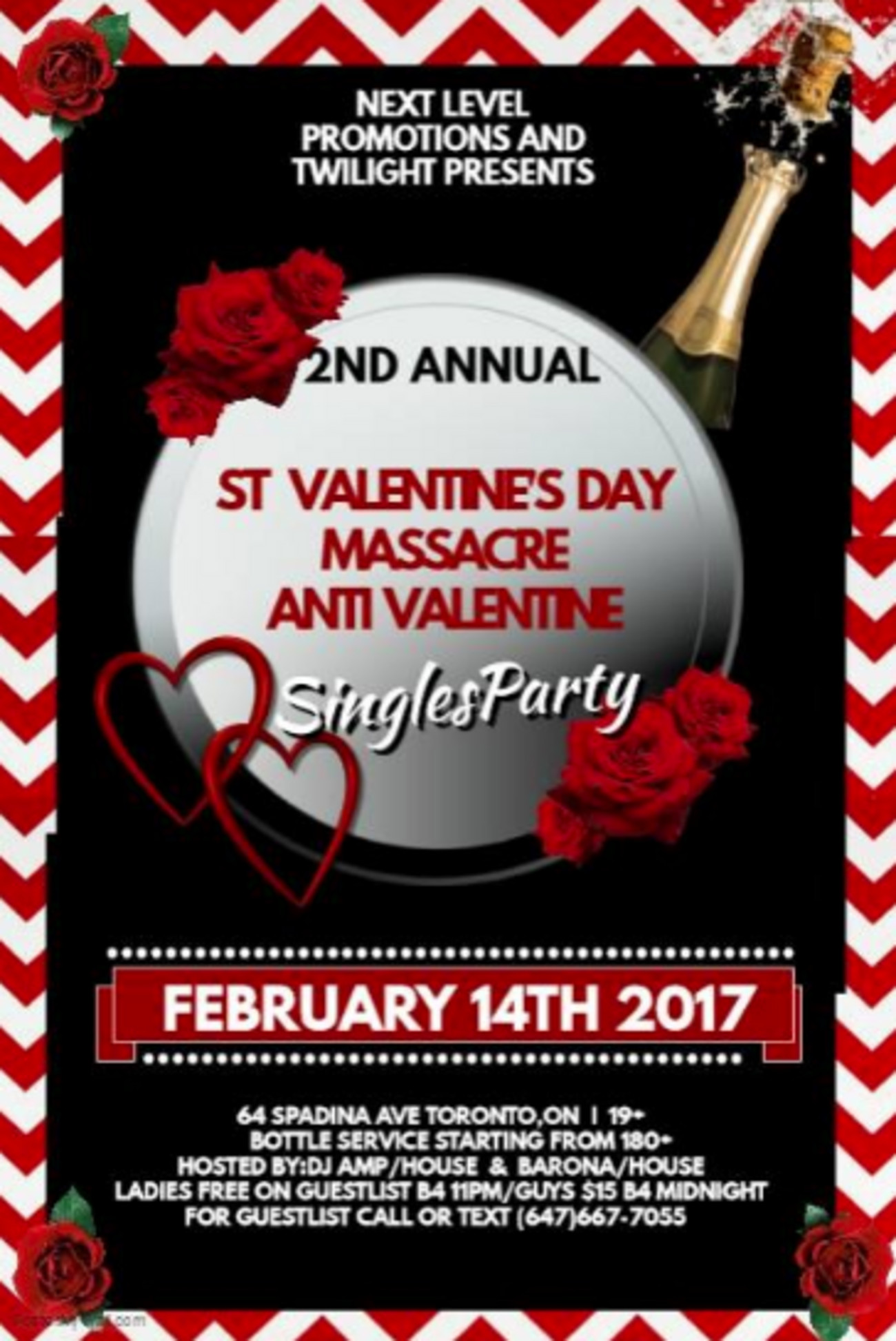Valentines Day Single Party
 St Valentine s Day Massacre Anti Valentine Singles Party