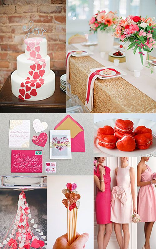 Valentines Day Wedding Ideas
 Calling Cupid The Valentine’s Day Wedding Theme