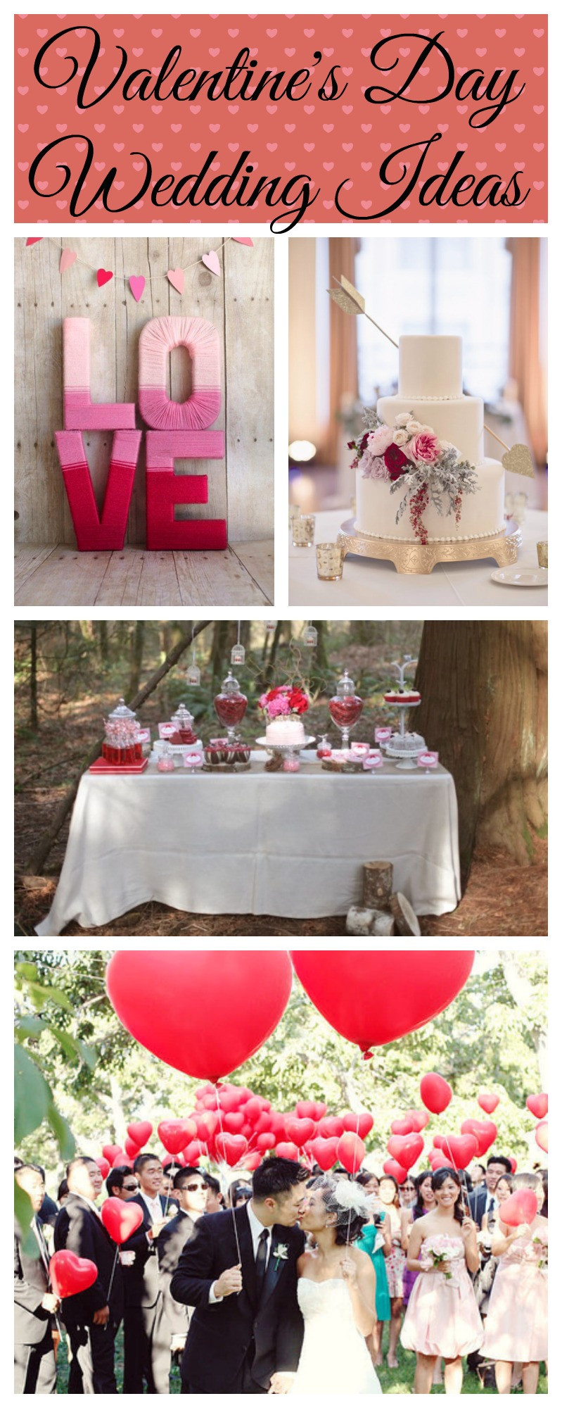 Valentines Day Wedding Ideas
 Valentine s Day Wedding Ideas Rustic Wedding Chic