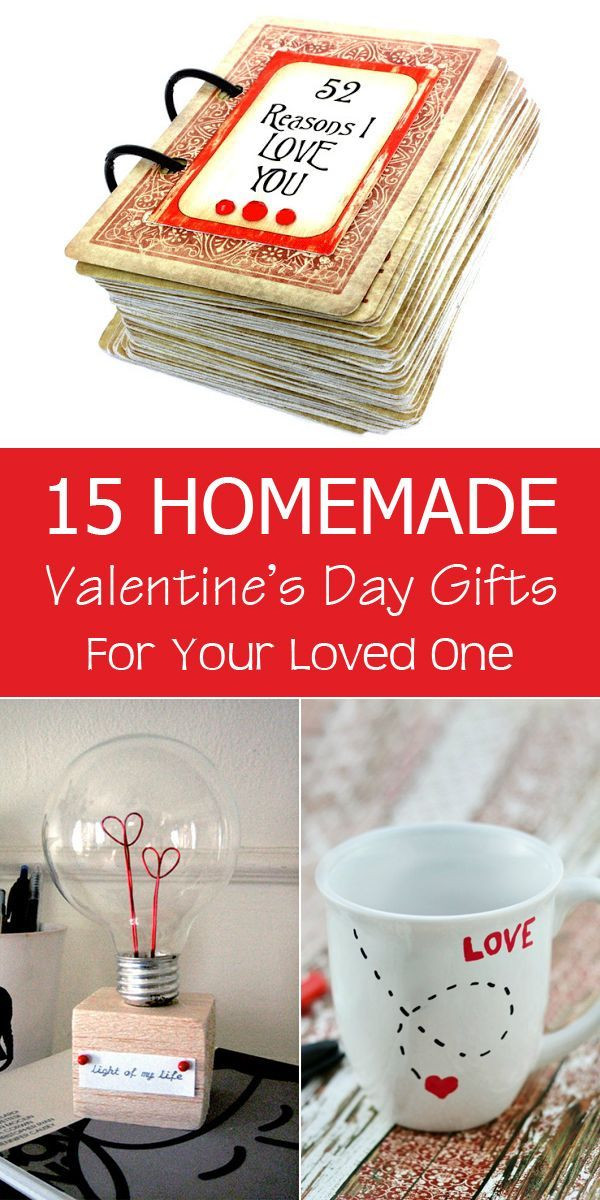 Valentines Gift For Husband Ideas
 15 Homemade Valentine s Day Gift Ideas