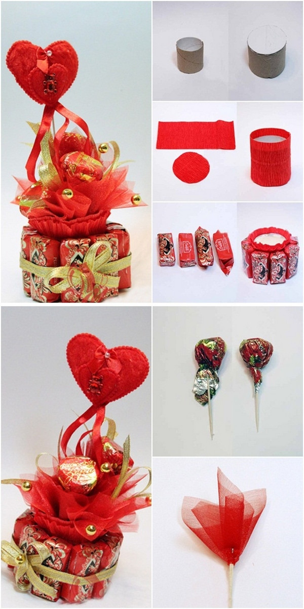 Valentines Gift Ideas Diy
 DIY Valentine s Day t idea Make heart shaped