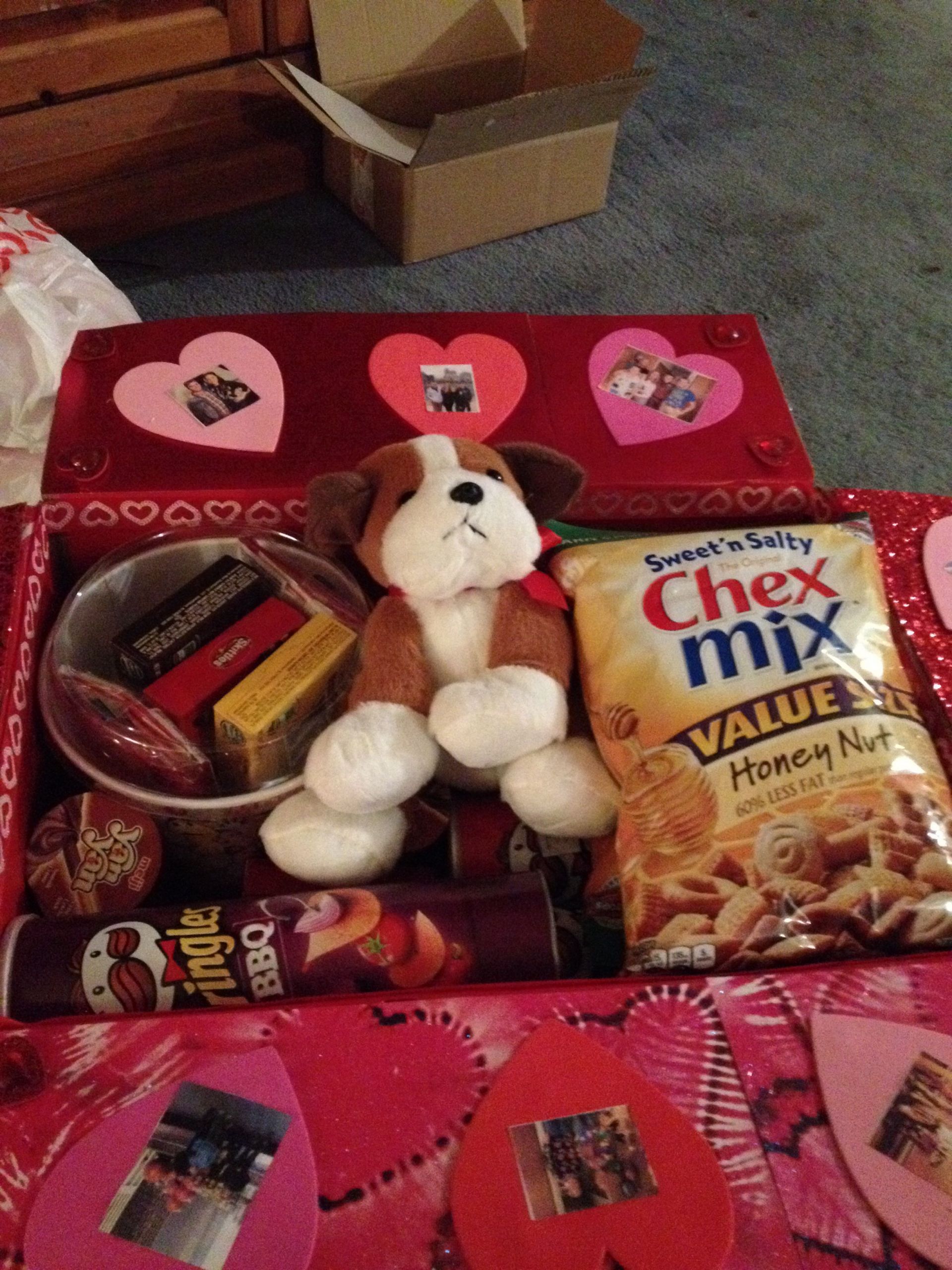 Valentines Gift Ideas For College Students
 Valentine Care package for college students